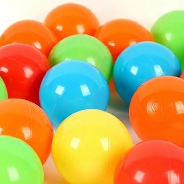 UDIYO 50 Pcs Baby Colorful Soft Plastic Water Pool Ocean Wave Ball Outdoor Funny Toys