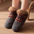 thumbnail image 5 of Fewfanhot Women's Christmas Socks & Carpet Socks Thick Slippers - Cozy Knit Designs with Non Slip for Family gathering and Gift Exchanges, 5 of 5