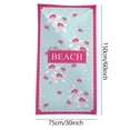 thumbnail image 3 of Yika Beach Blankets Beach Towel Microfiber Beach Towel Super Lightweight Colorful Bath Towel Sandproof Beach Blanket Multi-Purpose Towel For Travel Swimming Pool 30x60, 3 of 3