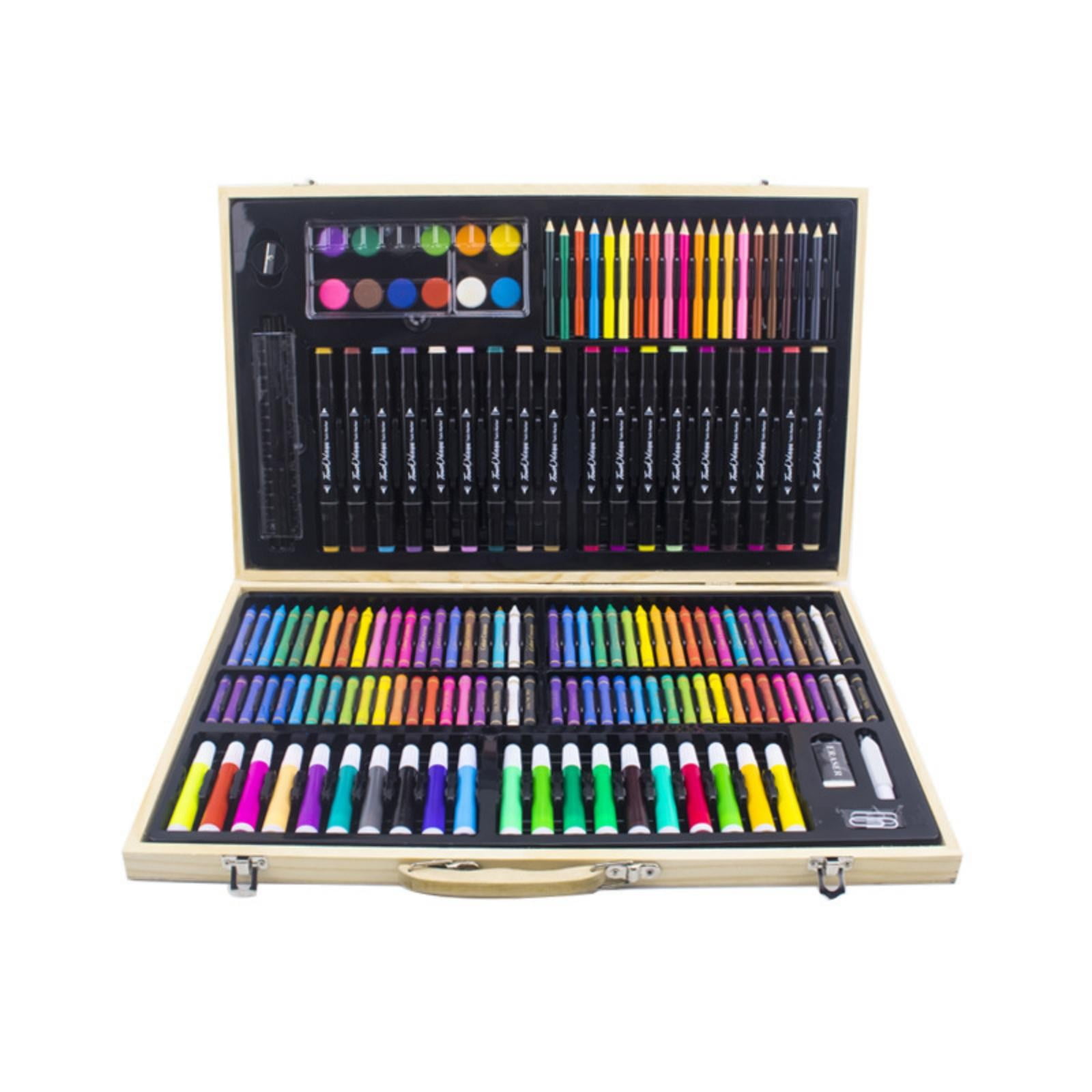 Clearance 180Pc Art Set Deluxe Art Set Painting & Drawing Set For Kids Adults（100ml)