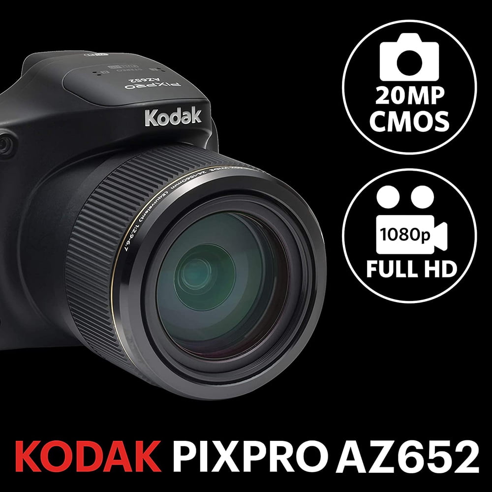 Open Box Kodak PIXPRO Astro Zoom AZ652-BK 20MP Digital Open Box Kodak PIXPRO Astro Zoom AZ652-BK 20MP Digital