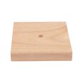 thumbnail image 4 of Miangastore 2pcs Wooden Lamp Base Square Solid Wood Light Stand Base Table Lamp Accessory, 4 of 8