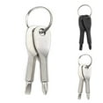 thumbnail image 4 of Portable Outdoor EDC Slotted Minus Screwdriver Steel Emergency key ring Key Chain Ring Multifunctional Tool, 4 of 9