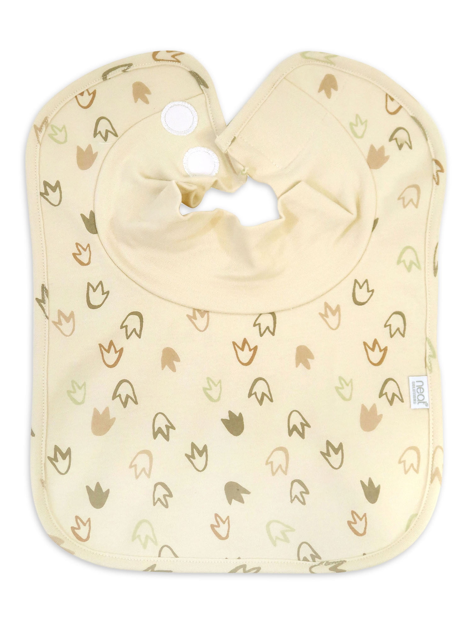 Neat Solutions 3 Pack Boy Printed Mock Neck Bib