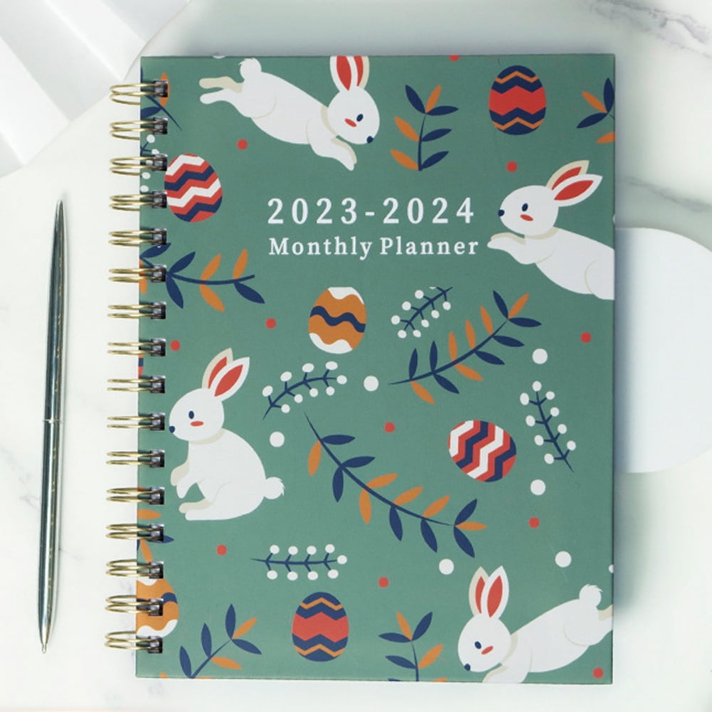 KYAIGUO Small Daily Planner/Calendar Planner for Work or Home Weekly and Monthly Planner Notebook