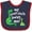 Navy and Red, variant on Inktastic My Great Uncle Loves Me Dinosaur Boys Baby Bib