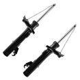 thumbnail image 3 of TRQ Strut Assembly Front LH Left & Right RH Pair Set for Volvo C30 S40 V50 SBA56750, 3 of 4