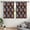 Basketball and Fire, variant on Basketball and Fire Black Pattern Blackout Curtains,Triple Weaved Fabric,Thermal Insulated,Room Darkening,Grommet Top,2 Panels,52x54in(132x137cm)