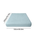 thumbnail image 3 of Quilted Waterproof Bed Cover Complete Set For Mattress Protection Summer Ice Silk Mat, 3 of 7