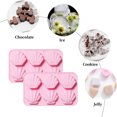 thumbnail image 4 of Molde para hornear galletas Mu Si Madeleine de 6 conchas Xianbei molde para pastel de chocolate bandeja para hornear de silicona, 4 of 5