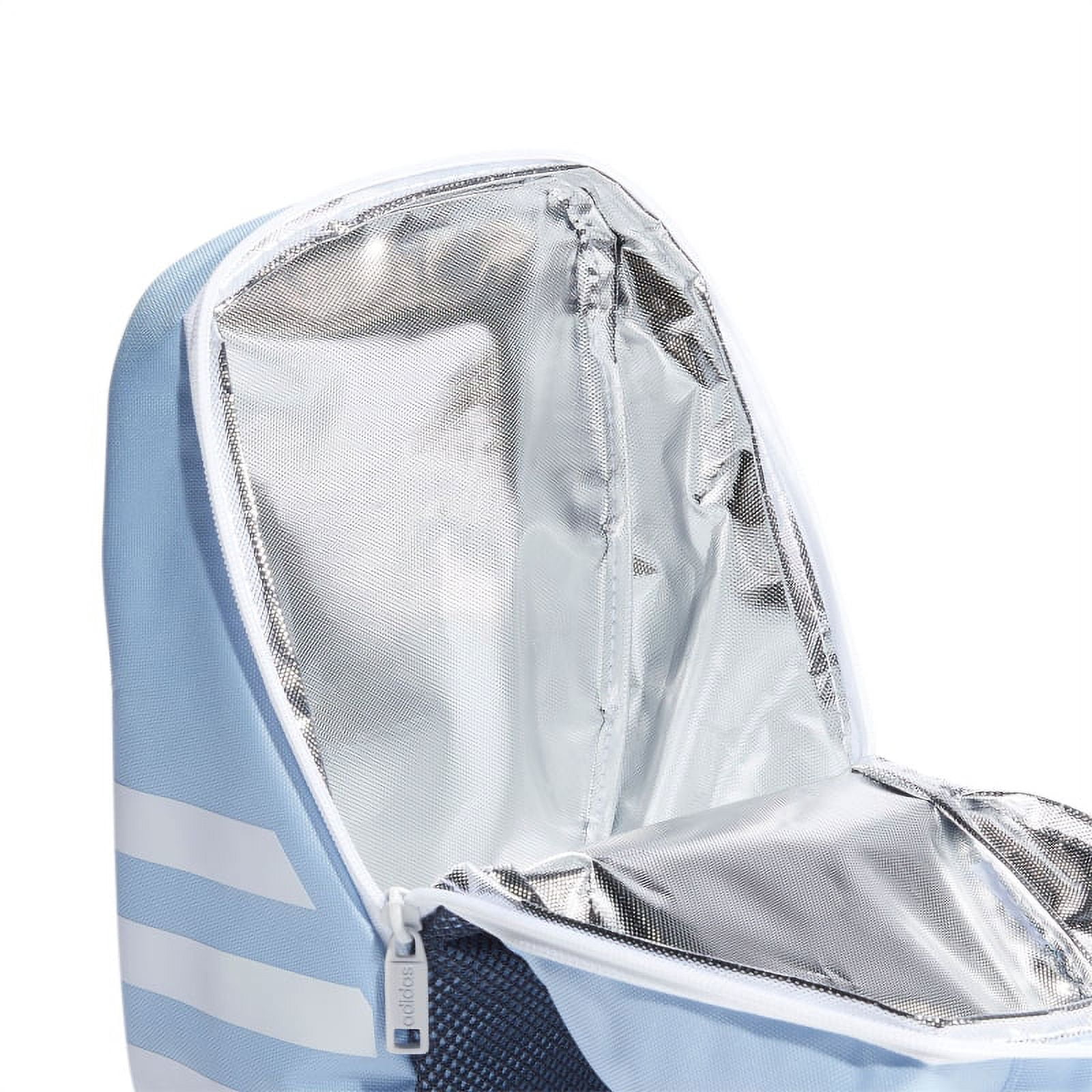 adidas Santiago Lunch Bag, Glow Blue/White, One Size