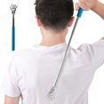 thumbnail image 1 of CHUANK Grattoir Télescopique en Acier Inoxydable Mains Griffes d'Ours Extensible, 1 of 5