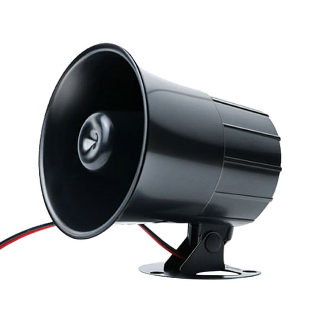 Speravity ALARMA SIRENA Alarma con cable Sirena Cuerno Exterior para sistema de alarma para el hogar Seguridad Sonido fuerte Sirena 110DB Dispositivos antirrobo Speravity VI001173-00B