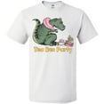 thumbnail image 3 of Inktastic Funny Tea Rex Party T-Shirt, 3 of 5