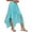 Blue, variant on Summer Women's Boho Maxi Skirt Casual Flowy Asymmetric High-Low Hem Lightweight Comfortable Skirt