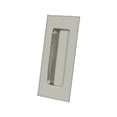 thumbnail image 2 of Deltana FP40U15 Flush Pull, Rectangular, HD, 4" x 1-7/8" x 7/16", Solid Brass in Brushed Nickel, 2 of 2
