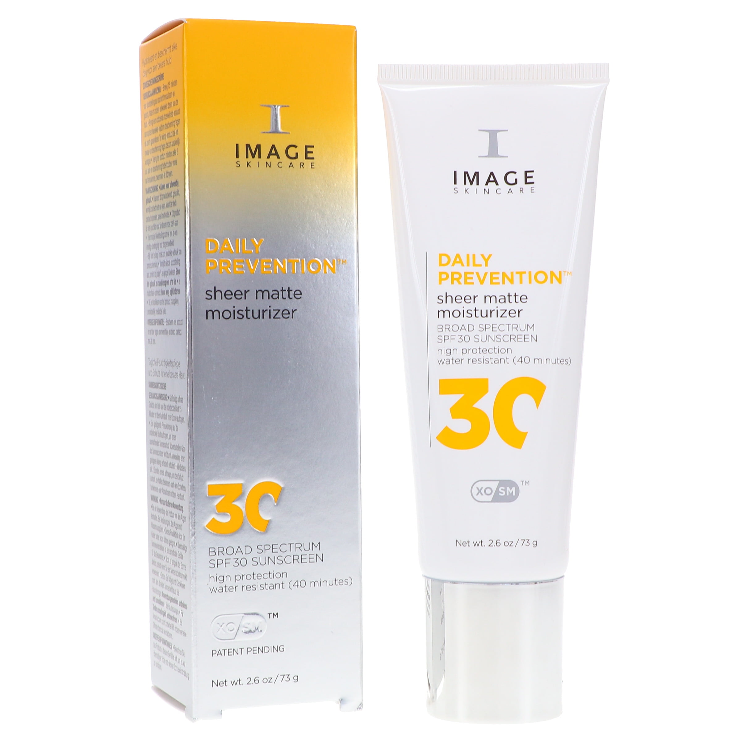 IMAGE Skincare DAILY PREVENTION Sheer Matte Moisturizer Broad Spectrum SPF 30 Sunscreen 2.6 oz