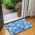 thumbnail image 2 of Blue Dog Paw Footprint Door Rugs,Washable Non Slip Door Mats Indoor,Decorative Door Mats,Entry Mat Indoor for Entrance,Bedroom,Kitchen,Bathroom,30"x17", 2 of 6