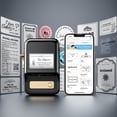 thumbnail image 4 of NIIMBOT B21 Label Maker Machine, 2 inches Label Printer Retro Wireless Thermal Sticker Printer (Black), 4 of 11