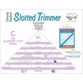 thumbnail image 4 of Clearly Perfect Slotted Trimmer C ~ Quilting Tool by New Leaf Stitches, 4 of 4