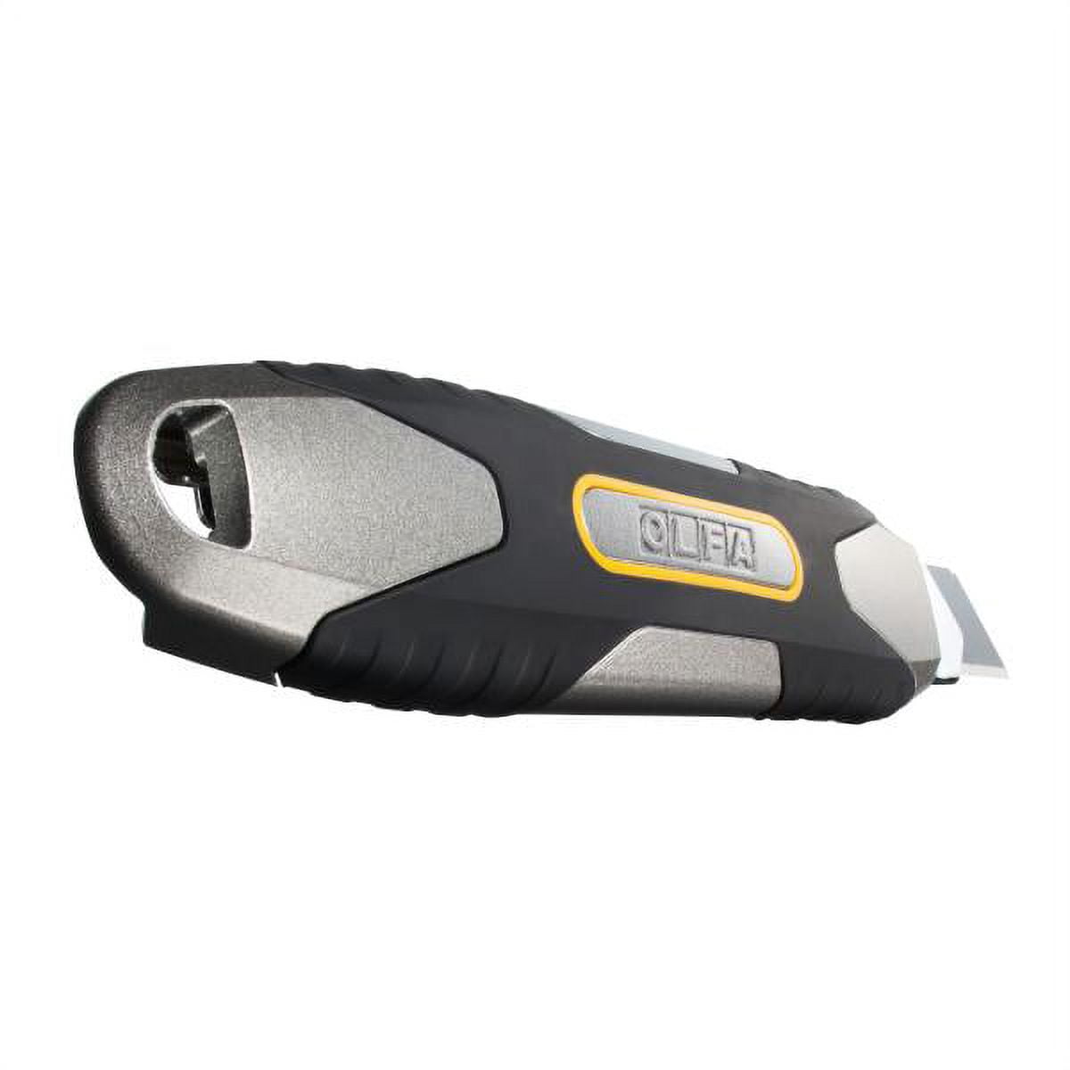 Olfa MXP-AL Die-Cast Aluminum, Rubber Grip Auto-Lock Utility Knife