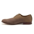 thumbnail image 2 of Men's Classic Nubuck Round Toe Lace Up Oxfords Dress Shoes, Brown, 13, 2 of 3