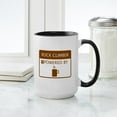 thumbnail image 4 of CafePress - Rock Climber Powered By Coffee Large Mug - 15 oz Ceramic Large White Novelty Mug, 4 of 4
