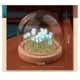 thumbnail image 4 of Artificial Tulip Flower Night Light Ornaments DIY Bedside Lamp,Pink, 4 of 5