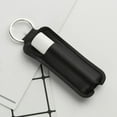 thumbnail image 3 of Pu Lipstick Storage Bag Portable Keychain Lipstick Storage Bag Lip Gloss Leather Case Lipstick Protective Cover PU Material Keychain Design Protects Lipstick Multi-Purpose, 3 of 4