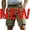 Z-Army Green, variant on Men's Cargo Shorts for Summer: Heavy-Duty Multi-Pocket Workwear & Casual Shorts - Durable Cotton, Breathable Relaxed Fit for BBQs, Hiking, & Yard Work