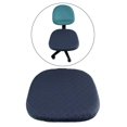 thumbnail image 4 of Funda de asiento para silla de ordenador Zulema Jacquard elástica 45 cm x 48 cm, 4 of 8
