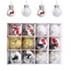 thumbnail image 1 of 1 caja de 12 bolas de plástico transparente PET de 6 cm, bolas de Navidad, adornos colgantes para árbol de Navidad, decoración navideña, 1 of 5