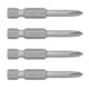 thumbnail image 2 of 10Pcs Cross Screwdriver Bit Set with Magnetic Electric S2 Alloy Steel Hardware Tools 4mm, 2 of 5