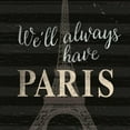 thumbnail image 3 of Allen, Candace 12x12 Black Modern Framed Museum Art Print Titled - Well always have ... Paris, 3 of 5