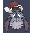 thumbnail image 2 of Boy's Winnie the Pooh Santa Eeyore  Graphic Tee Navy Blue Heather X Large, 2 of 3