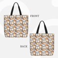 thumbnail image 2 of Easygdp Cartoon Cat Bolsa Tote para Mujer, Bolso de Hombro para Trabajo, Playa, Viajes, Compras y Supermercado, 2 of 7