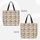 thumbnail image 2 of Easygdp Cartoon Cat Bolsa Tote para Mujer, Bolso de Hombro para Trabajo, Playa, Viajes, Compras y Supermercado, 2 of 7