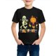 thumbnail image 1 of Halloween T-shirt - Halloween Mummy Print, Boy's Novel Graphic Design T-shirt, Casual Comfy Tees For Summer, Boy's Clothing Tops For Daily activities, 1 of 6
