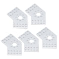 thumbnail image 3 of 8 Uds. Cubiertas cromadas para manijas de 4 puertas SMART W out para Jeep GRAND CHEROKEE 2011-2016 2017 Jadeshay A, 3 of 8