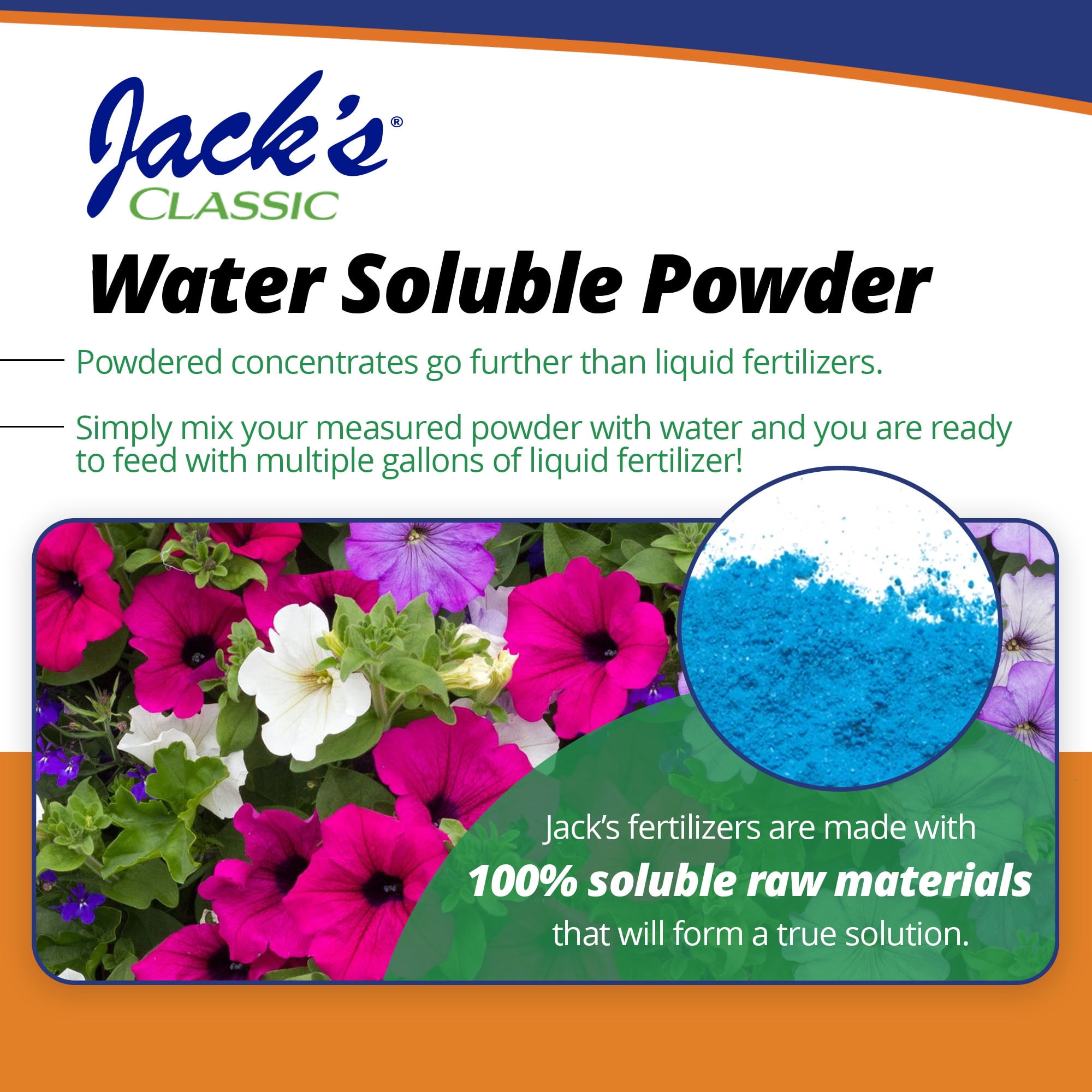 Jack's Classic Blossom Booster Water Soluble Plant Food, 8 oz