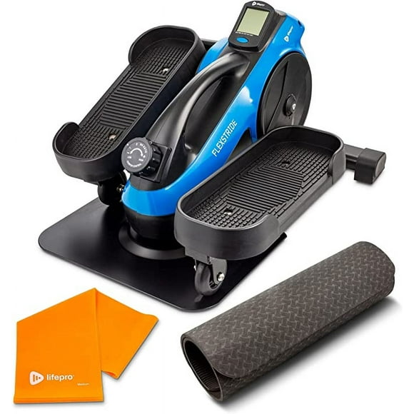 LifePro Under Desk Elliptical - Under Desk Pedal Exerciser to Strengthen Muscles and Build Cardiovascular Fitness