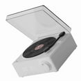 thumbnail image 4 of Altavoz despertador NikouMX con disco de vinilo giratorio reloj digital Bluetooth, 4 of 8