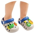 thumbnail image 2 of Huowey Summer Baby Kids Garden Clogs Cartoon Dinosaur Cute Funny Pattern Anti-Slip Soft Sole Slippers For Boys Comfortable Indoor Outdoor Beach Pool Quick Dry Water Shoes Footwear,Grey,9-9.5 Years, 2 of 9
