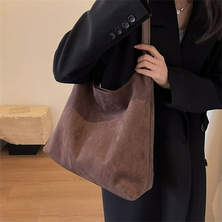 Mubineo Women s Slouchy Hobo Bag Lightweight Tote Bag Vintage Shoulder Purse for Travel Beach College
