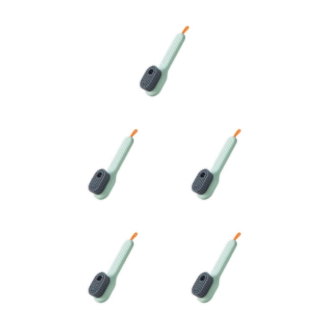 Injueey Cepillo para zapatos, 2 uds., herramienta de limpieza de ropa multifuncional, cepillos líquidos de llenado automático para el hogar, Type2 NO2