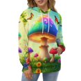 thumbnail image 4 of Magical Mushroom Garden-1 Men's Women New Sweatshirt Hoodie Men's Plus Size Sweatshirt Hooded Sweatshirt 3d Printed Street Men's Cloth, 4 of 6