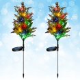 thumbnail image 2 of Franhais Outdoor Garden Solar Lamp, Waterproof Butterfly Ball Stake Light/ Hanging Light for Courtyard, 2 of 7