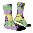 thumbnail image 4 of YOZGXEG Compression Socks For Women Soft Warm Animal Knitted Mid-Calf Socks Cute Patterns Stretchable Polyester 1Pc White One Size, 4 of 8