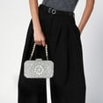 thumbnail image 7 of Rhinestone Clutch Purses for Women Evening Bag with Chain Luxury Handbags for Wedding Party Prom, 7 of 7