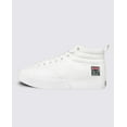 thumbnail image 2 of VISION STREET WEAR Canvas High Top Sneakers - White, 2 of 12